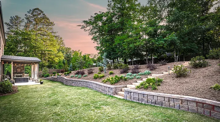 Outdoor makeover: Landscape-Retaining-wall-Blog