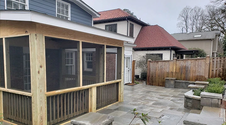 Outdoor Makeover: On_Ground_Screen_Porch_Ideas