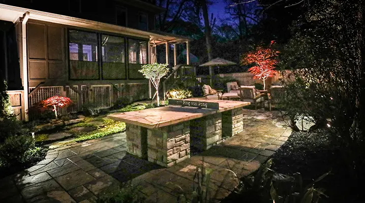 Outdoor Makeover: Backyard-Ping-pong-table-for-kids