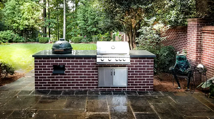Outdoor Makeover: Outdoor-Grill-Station