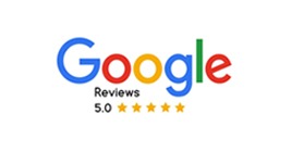 Google logo above the words 