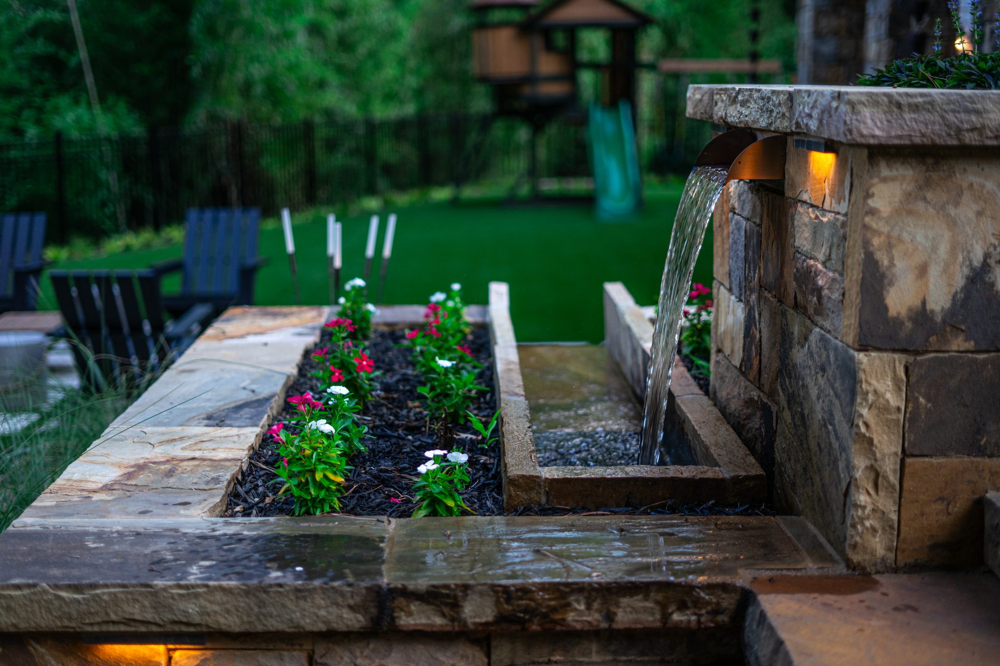 DSC08664 scaled - The Best Summer Blooms for Atlanta Landscapes - patio design and installation Atlanta