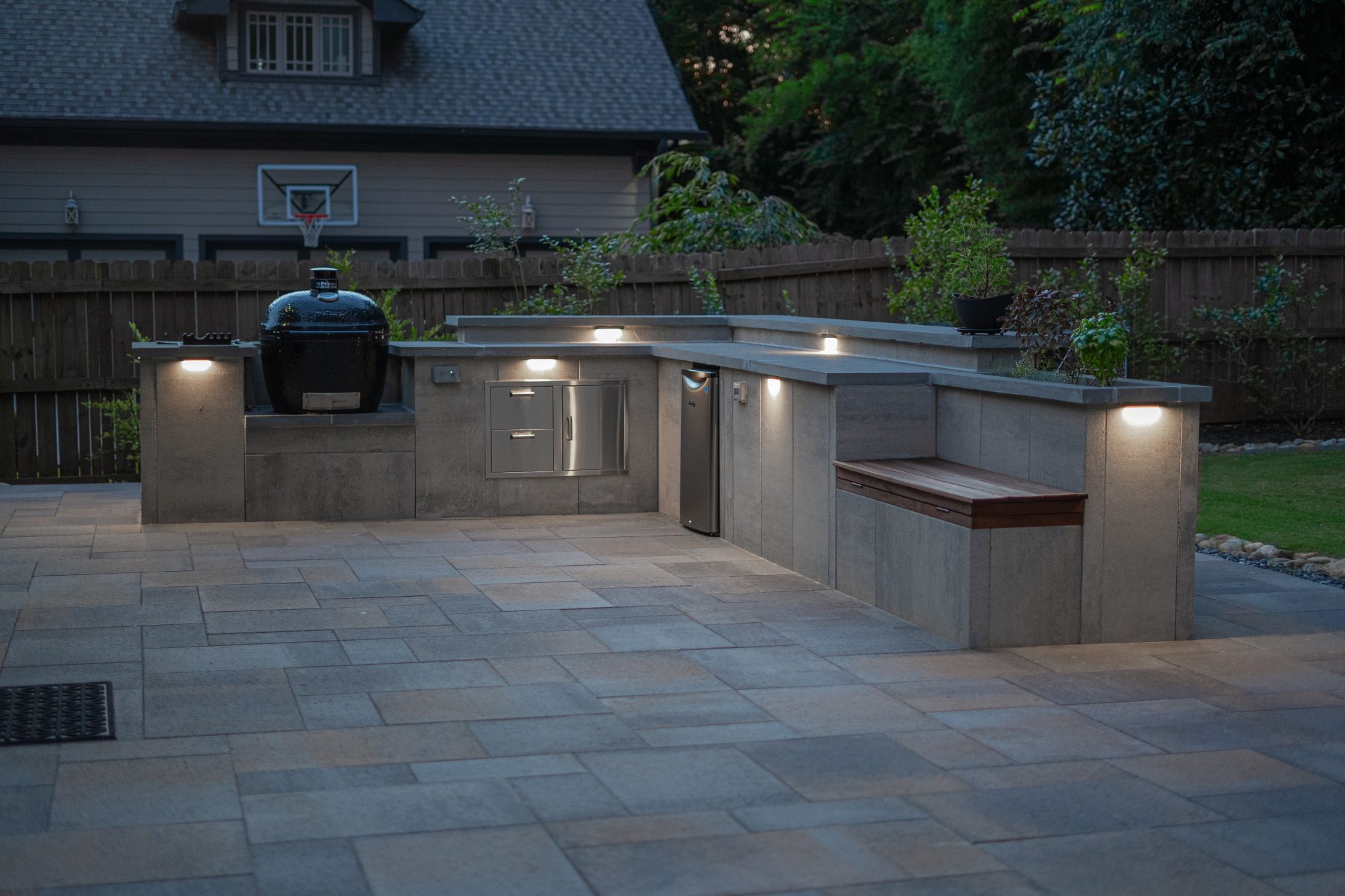 Outdoor Kitchen Griddle scaled - How to Keep Your Outdoor Kitchen Looking Brand New - outdoor living spaces Atlanta